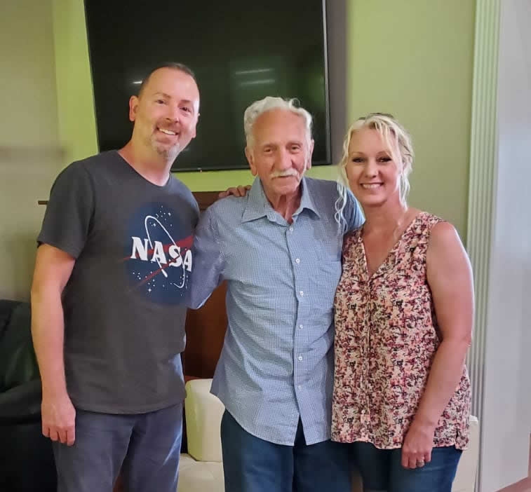 Grandpa Pike, Traci and I